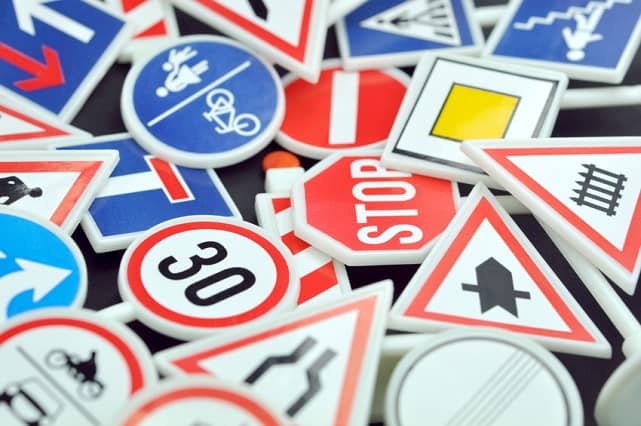 Achtung Beschrnkung!